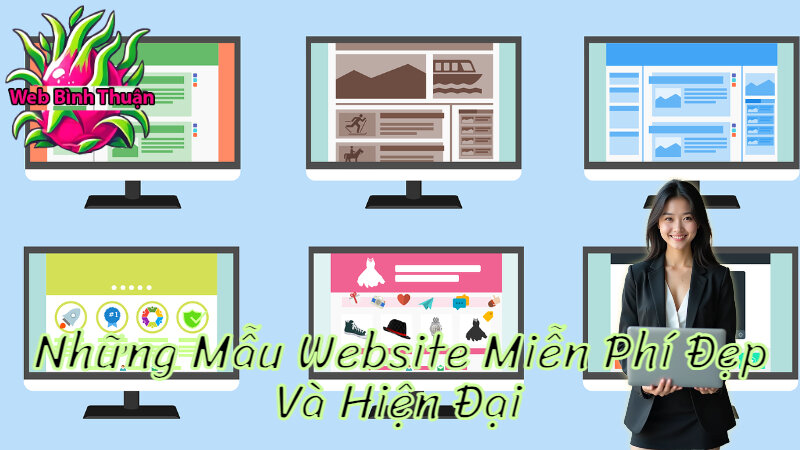 Những Mẫu Website Miễn Phí Đẹp Và Hiện Đại